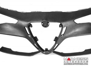 Alfa Romeo Giulia GTAm Style Front Bumper - Carbon Fiber - Without Parking Sensors
